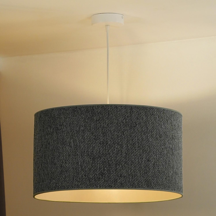 Duolla - Lustr na lanku ROLLER ECO RECYCLING 1xE27/15W/230V pr. 45 cm zelená