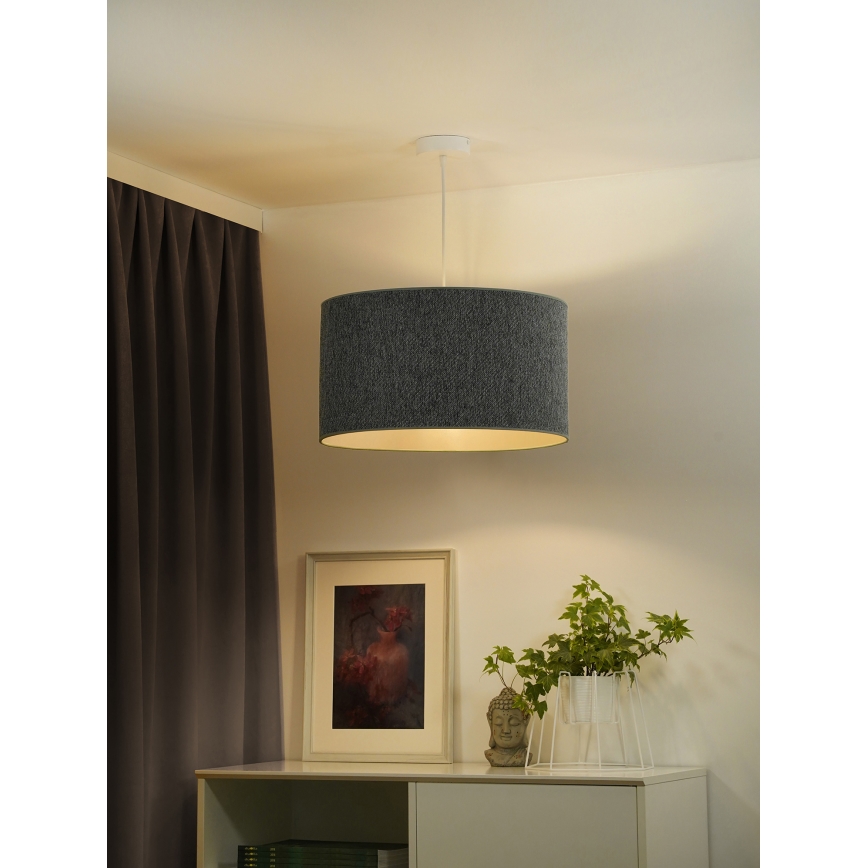 Duolla - Lustr na lanku ROLLER ECO RECYCLING 1xE27/15W/230V pr. 45 cm zelená