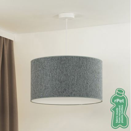 Duolla - Lustr na lanku ROLLER ECO RECYCLING 1xE27/15W/230V pr. 45 cm zelená