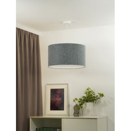 Duolla - Lustr na lanku ROLLER ECO RECYCLING 1xE27/15W/230V pr. 45 cm zelená