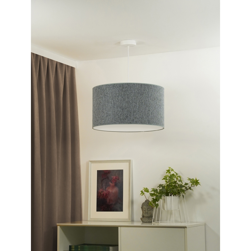 Duolla - Lustr na lanku ROLLER ECO RECYCLING 1xE27/15W/230V pr. 45 cm zelená