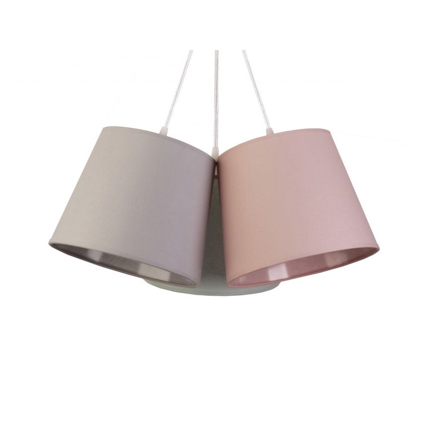 Duolla - Lustr na lanku ROSSA 3xE27/40W/230V