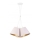 Duolla - Lustr na lanku TWIGGY 3xE27/40W/230V pr. 60 cm bílá