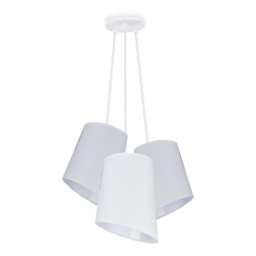 Duolla - Lustr na lanku VERONA 3xE27/40W/230V pr. 40 cm