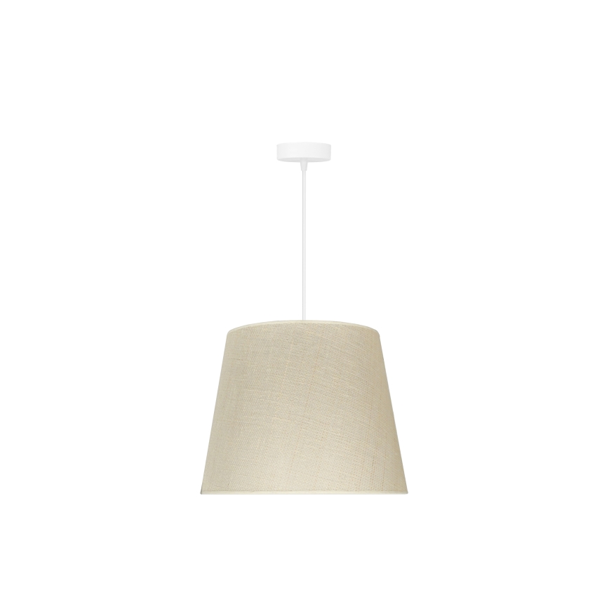 Duolla - Lustr na lanku YUTE 1xE27/15W/230V pr. 38 cm šedá