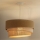 Duolla - Lustr na lanku YUTE TRIO 3xE27/15W/230V pr. 60 cm hnědá/šedá/béžová