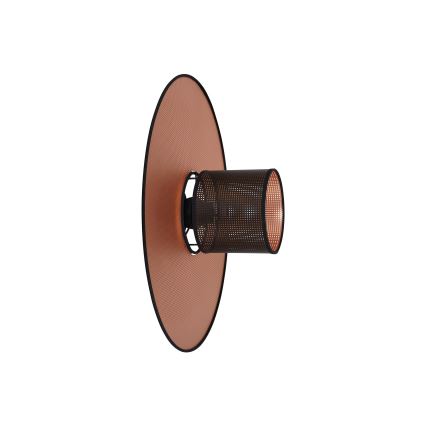 Duolla - Nástěnné svítidlo TOKYO SHINY 1xE27/15W/230V pr. 50 cm měděná/černá