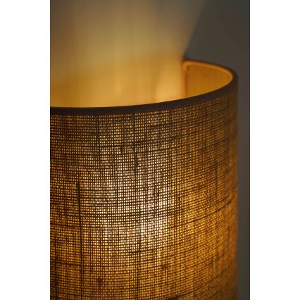 Duolla - Nástěnné svítidlo YUTE 1xE27/15W/230V pr. 20 cm hnědá