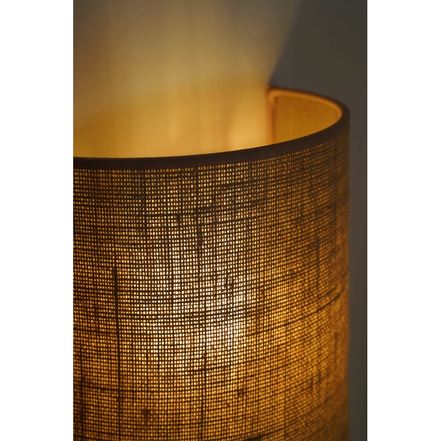 Duolla - Nástěnné svítidlo YUTE 1xE27/15W/230V pr. 20 cm hnědá