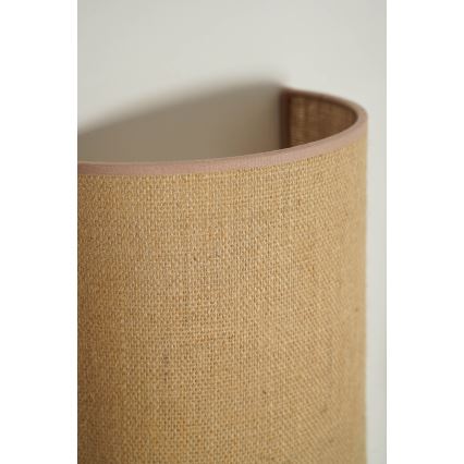 Duolla - Nástěnné svítidlo YUTE 1xE27/15W/230V pr. 20 cm hnědá