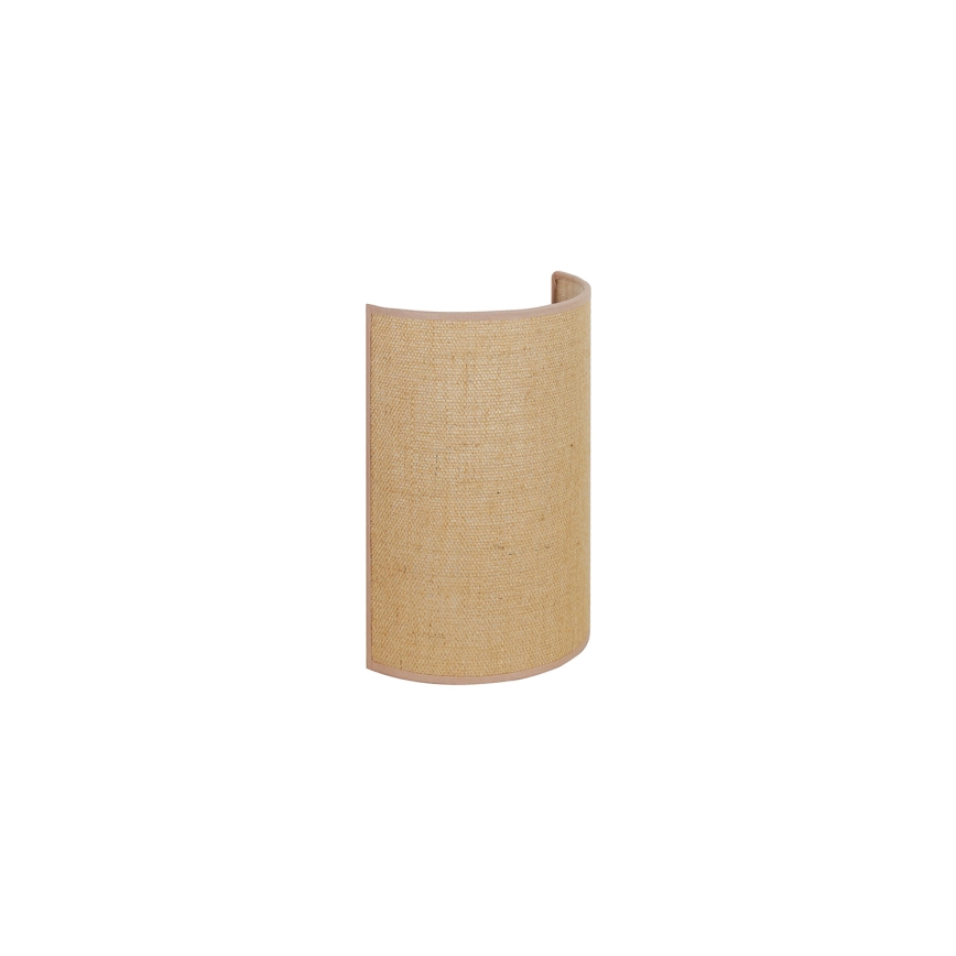 Duolla - Nástěnné svítidlo YUTE 1xE27/15W/230V pr. 20 cm hnědá