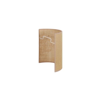 Duolla - Nástěnné svítidlo YUTE 1xE27/15W/230V pr. 20 cm hnědá
