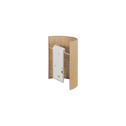 Duolla - Nástěnné svítidlo YUTE 1xE27/15W/230V pr. 20 cm hnědá