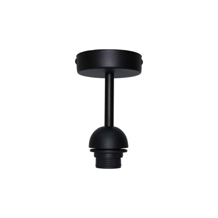 Duolla - Přisazený lustr BELL SHINY 1xE27/15W/230V pr. 25 cm černá/měděná