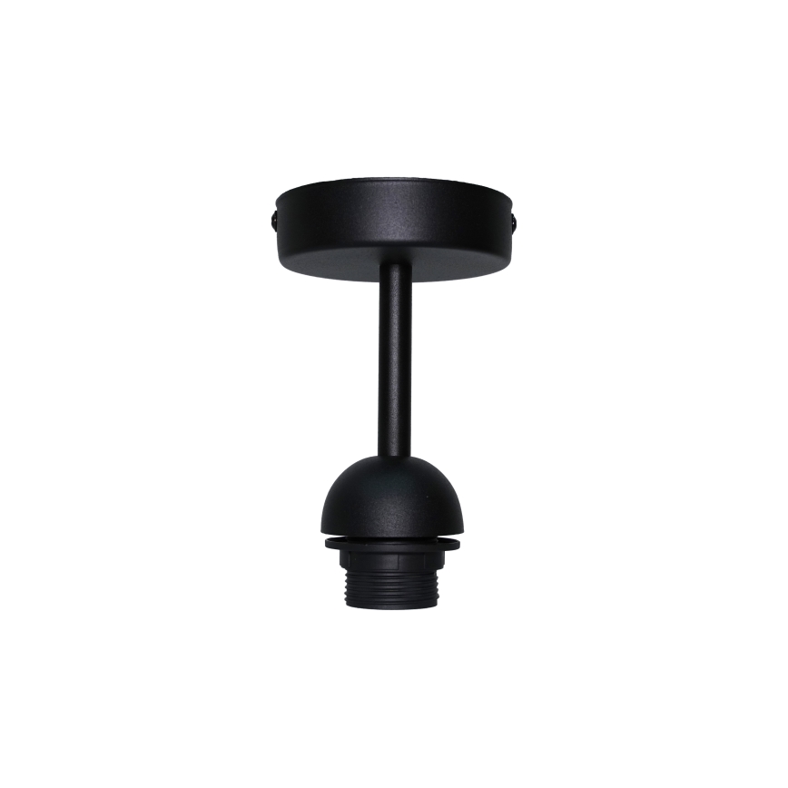 Duolla - Přisazený lustr BELL SHINY 1xE27/15W/230V pr. 25 cm černá/měděná