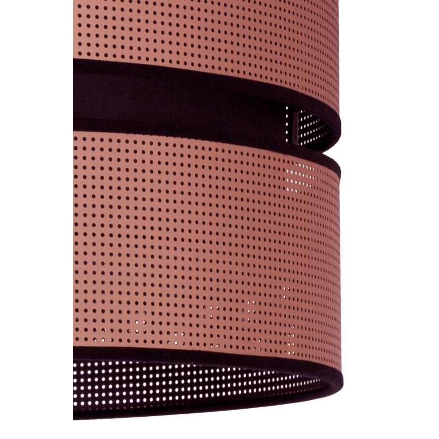 Duolla - Přisazený lustr COPPER SHINY 1xE27/15W/230V pr. 40 cm měděná/černá