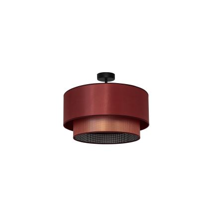 Duolla - Přisazený lustr COPPER SHINY 1xE27/15W/230V pr. 45 cm měděná