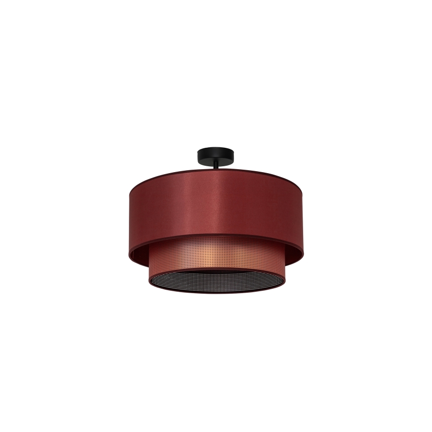 Duolla - Přisazený lustr COPPER SHINY 1xE27/15W/230V pr. 45 cm měděná