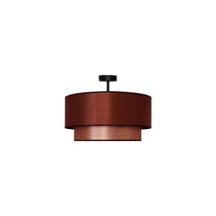 Duolla - Přisazený lustr COPPER SHINY 1xE27/15W/230V pr. 45 cm měděná