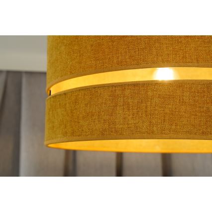 Duolla - Přisazený lustr DOUBLE 1xE27/15W/230V pr. 40 cm oranžová