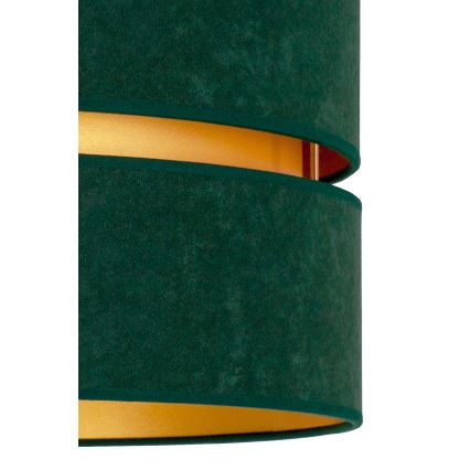 Duolla - Přisazený lustr DUO 1xE27/15W/230V pr. 40 cm zelená/zlatá