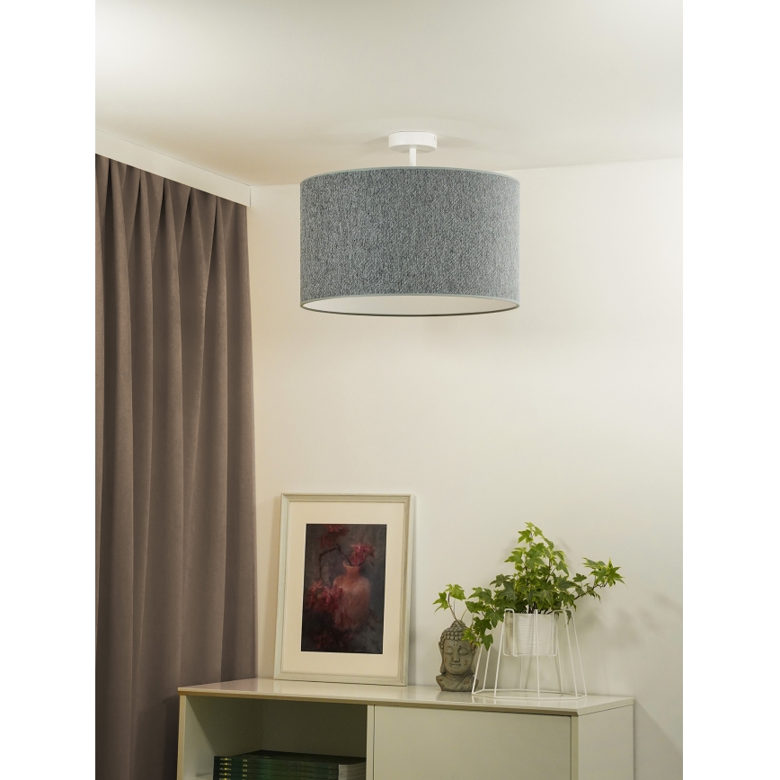 Duolla - Přisazený lustr ROLLER ECO RECYCLING 1xE27/15W/230V pr. 45 cm zelená