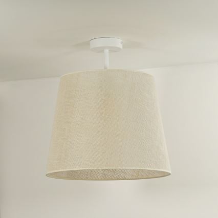 Duolla - Přisazený lustr YUTE 1xE27/15W/230V pr. 38 cm šedá