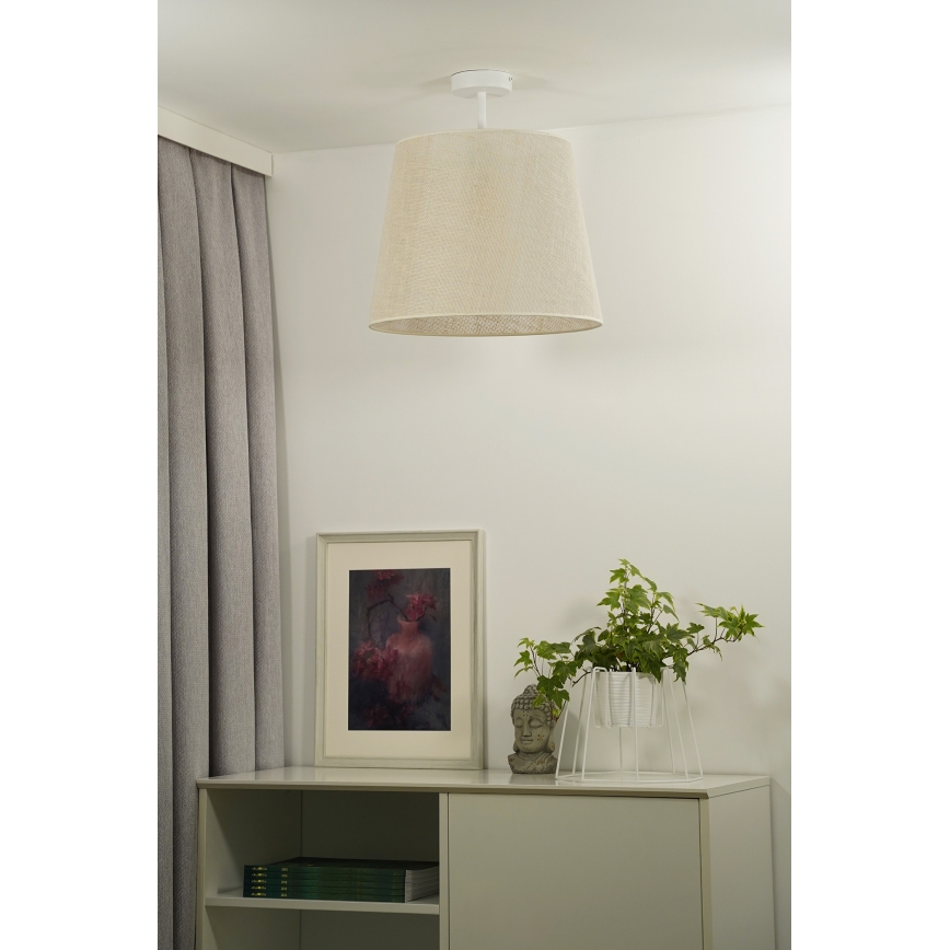 Duolla - Přisazený lustr YUTE 1xE27/15W/230V pr. 38 cm šedá