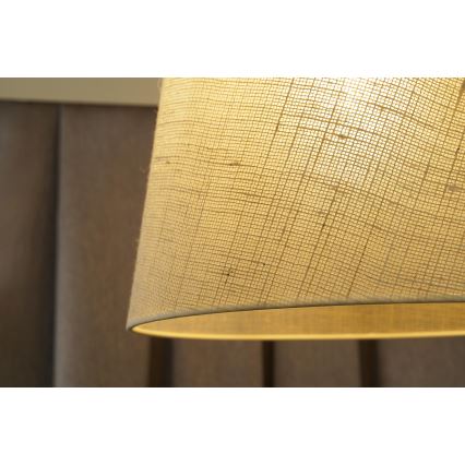 Duolla - Přisazený lustr YUTE 1xE27/15W/230V pr. 38 cm šedá