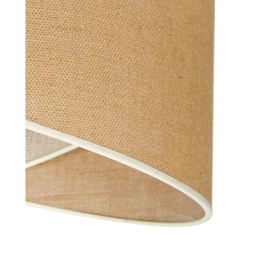 Duolla - Přisazený lustr YUTE CELLO 1xE27/15W/230V pr. 45 cm hnědá/šedá