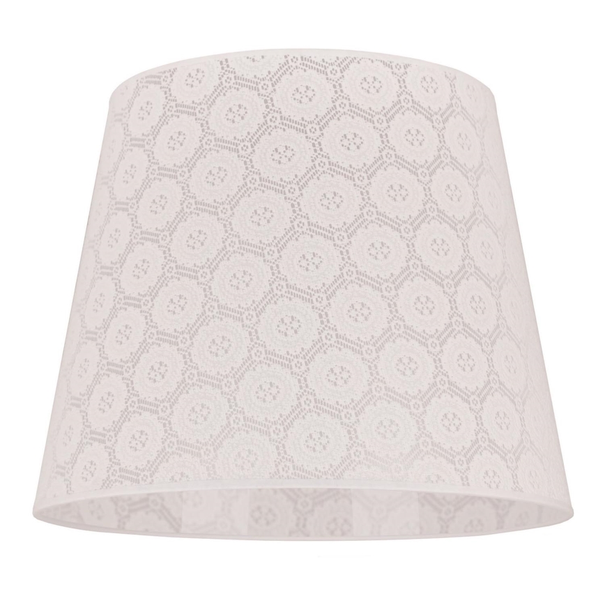 Duolla - Stínidlo k lustru CLASSIC L E27 pr. 38 cm bílá