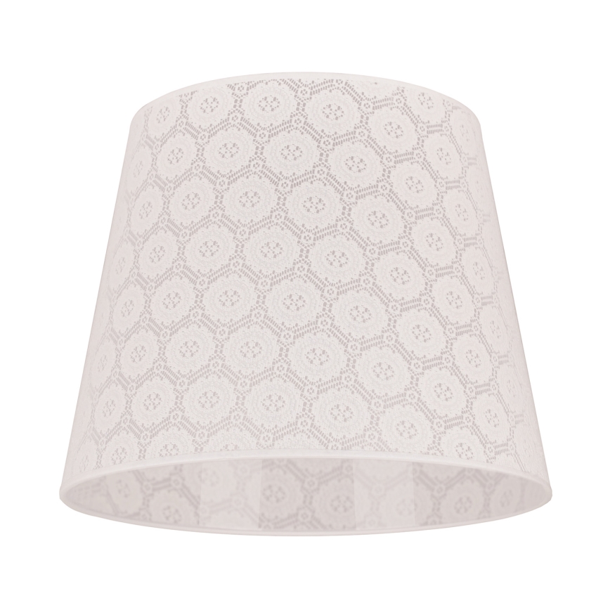 Duolla - Stínidlo k lustru CLASSIC L E27 pr. 38 cm bílá