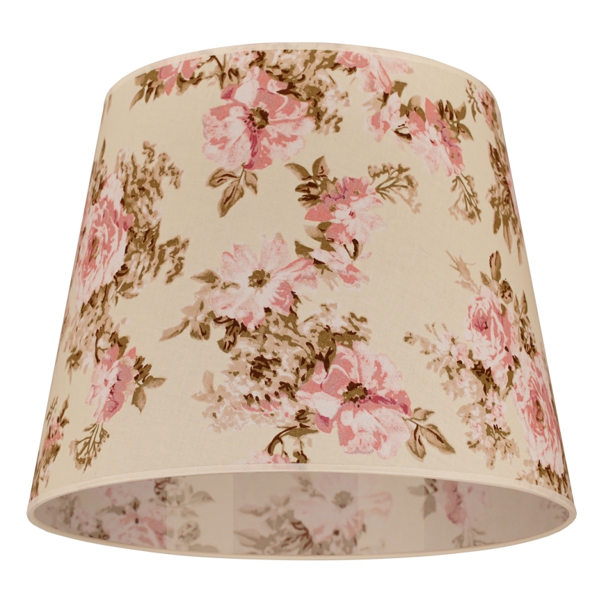 Duolla - Stínidlo k lustru CLASSIC L E27 pr. 38 cm růže