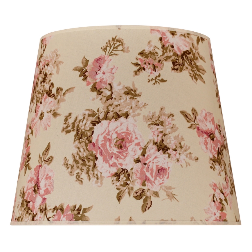 Duolla - Stínidlo k lustru CLASSIC L E27 pr. 38 cm růže