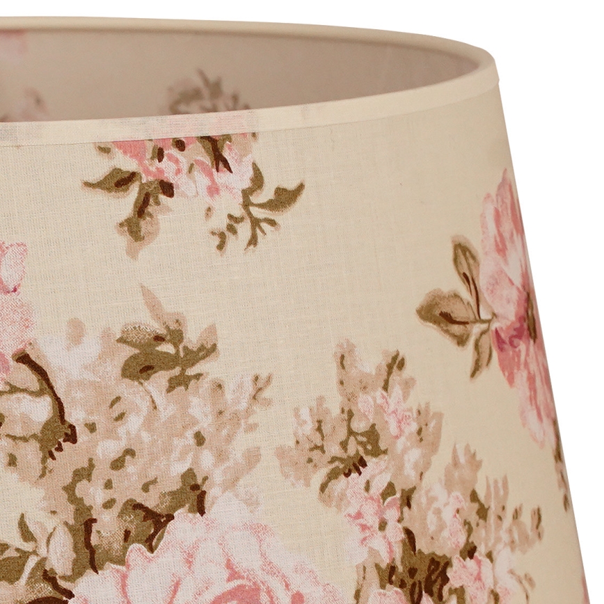 Duolla - Stínidlo k lustru CLASSIC L E27 pr. 38 cm růže