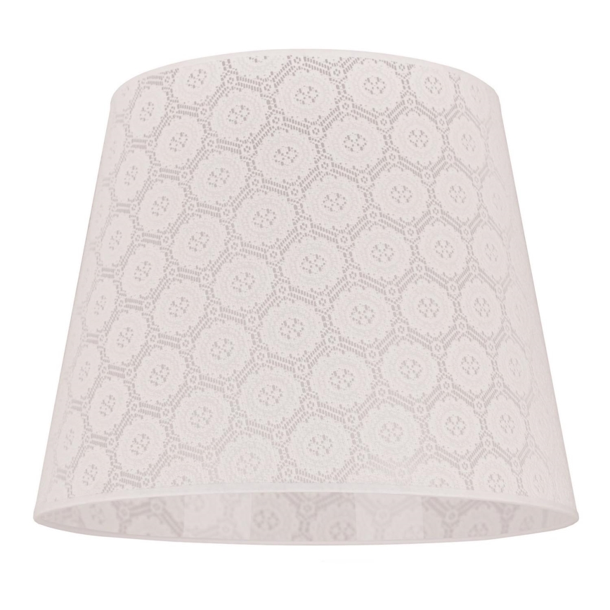 Duolla - Stínidlo k stojací lampě CLASSIC L E27 pr. 38 cm bílá