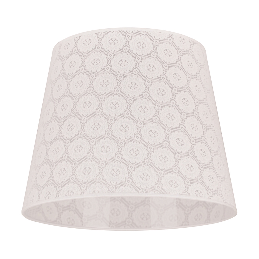 Duolla - Stínidlo k stojací lampě CLASSIC L E27 pr. 38 cm bílá