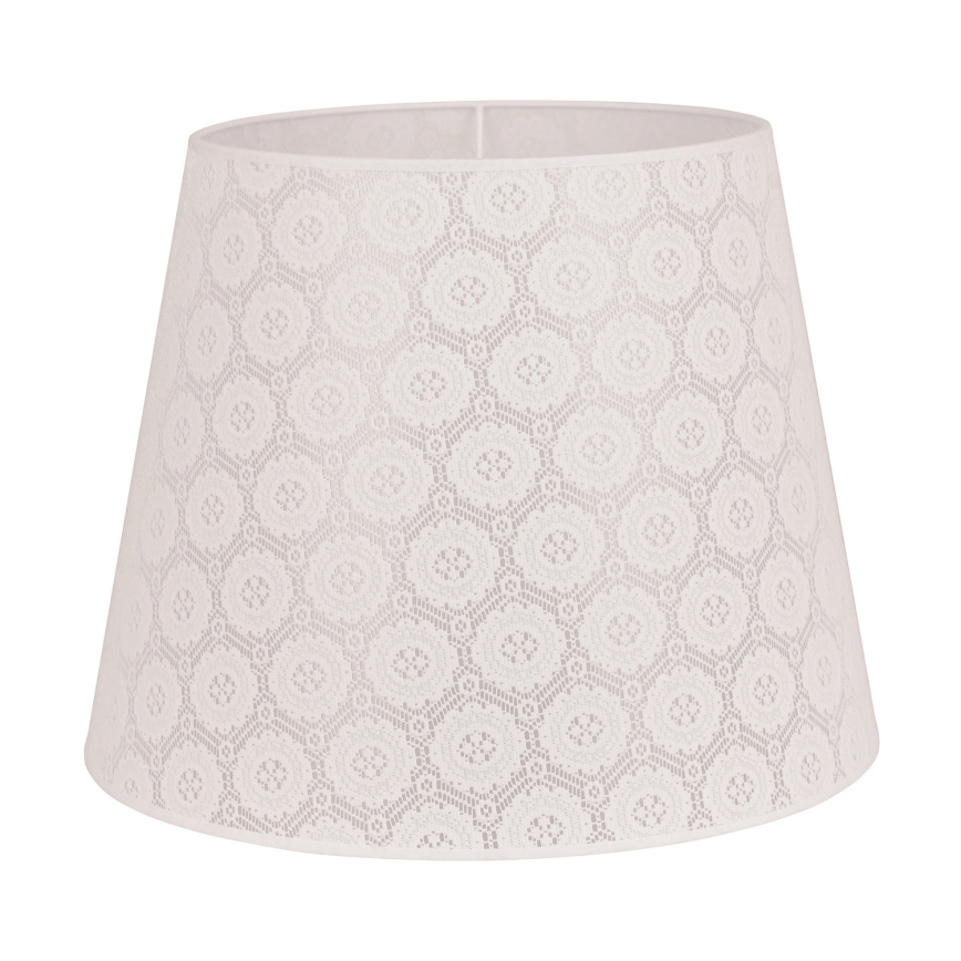 Duolla - Stínidlo k stojací lampě CLASSIC L E27 pr. 38 cm bílá