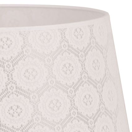 Duolla - Stínidlo k stojací lampě CLASSIC L E27 pr. 38 cm bílá