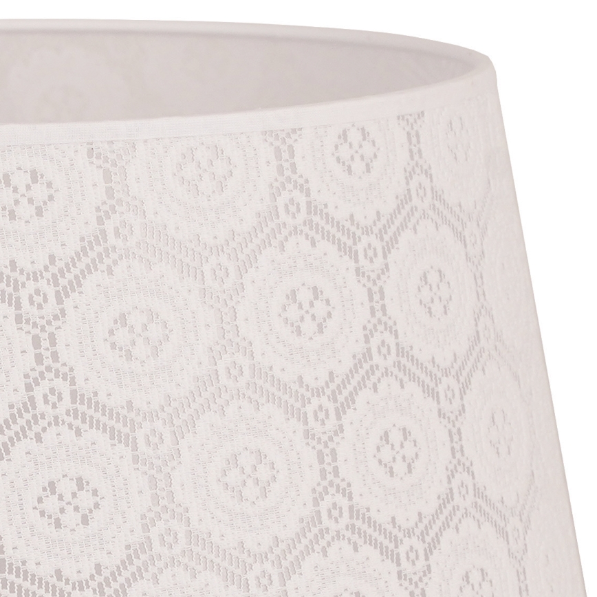 Duolla - Stínidlo k stojací lampě CLASSIC L E27 pr. 38 cm bílá