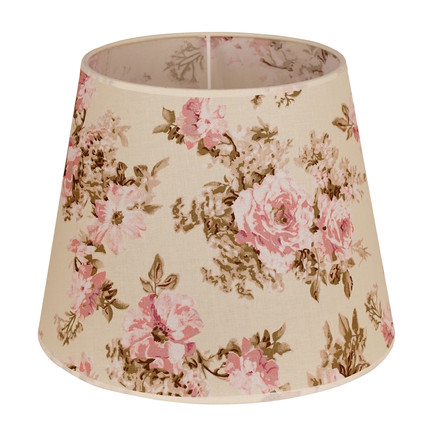 Duolla - Stínidlo k stojací lampě CLASSIC L E27 pr. 38 cm růže