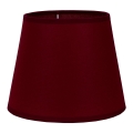 Duolla - Stínidlo k stojací lampě CLASSIC L E27 pr. 38 cm vínová