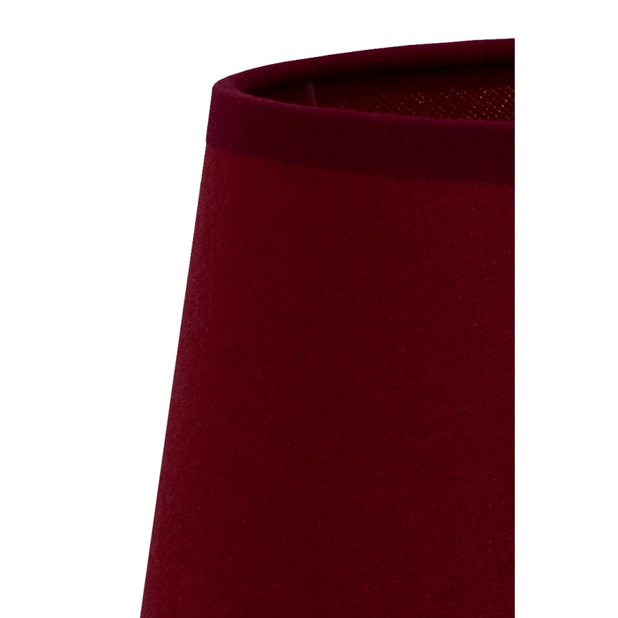 Duolla - Stínidlo k stojací lampě CLASSIC L E27 pr. 38 cm vínová