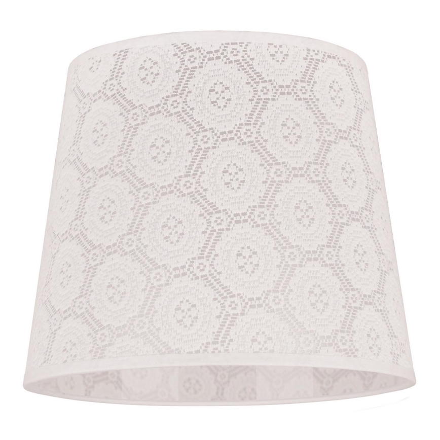 Duolla - Stínidlo k stolní lampě CLASSIC M E27 pr. 24 cm bílá