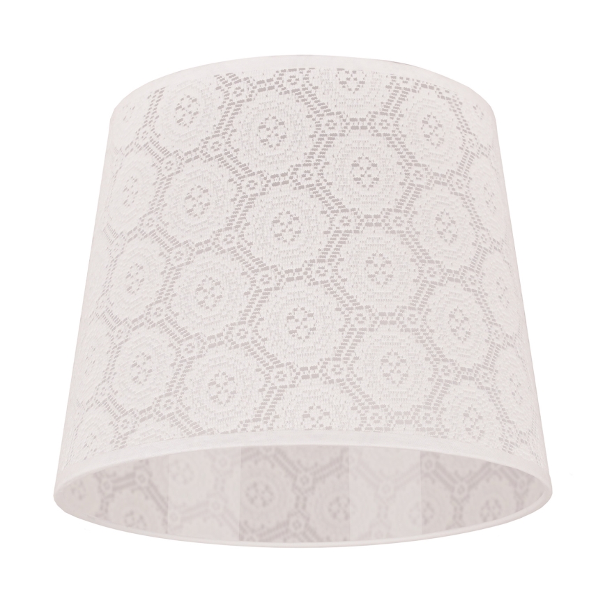 Duolla - Stínidlo k stolní lampě CLASSIC M E27 pr. 24 cm bílá