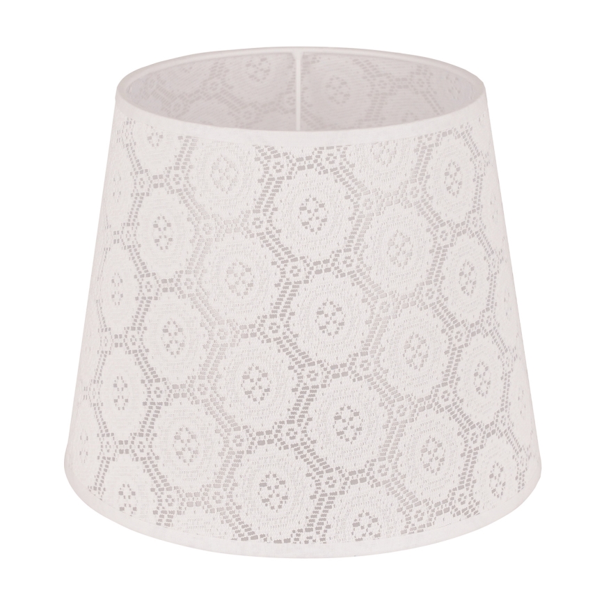 Duolla - Stínidlo k stolní lampě CLASSIC M E27 pr. 24 cm bílá