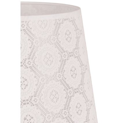 Duolla - Stínidlo k stolní lampě CLASSIC M E27 pr. 24 cm bílá