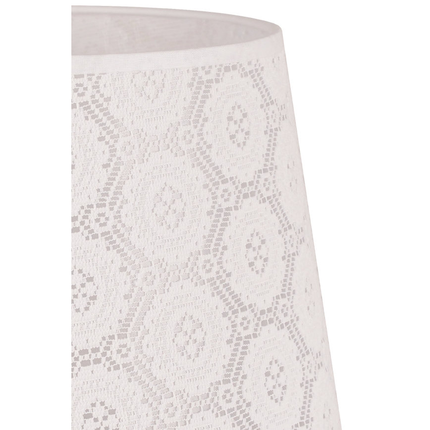 Duolla - Stínidlo k stolní lampě CLASSIC M E27 pr. 24 cm bílá