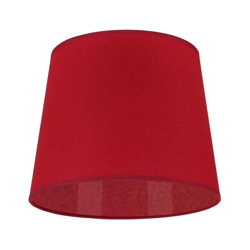 Duolla - Stínidlo k stolní lampě CLASSIC M E27 pr. 24 cm červená