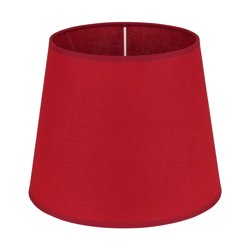 Duolla - Stínidlo k stolní lampě CLASSIC M E27 pr. 24 cm červená